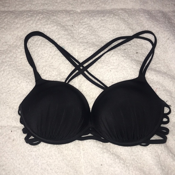 Other - Black swim bikini top bra